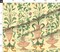 Yellow Floral Wallpaper Home Decor Large Scale Italian Renaissance Terra Cotta Italy Villa Frescoes Vase Custom Printed Fabric by Spoonflower Various Fabrics by the Yard or Fat Quarter